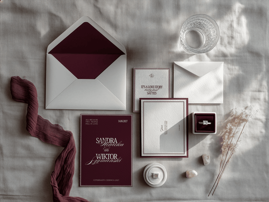 Kolekcja Old Money Burgundy