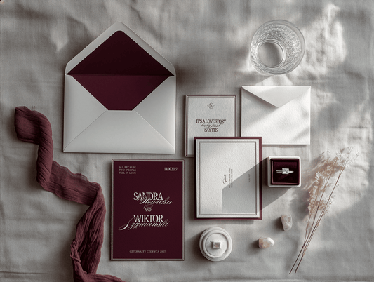 Kolekcja Old Money Burgundy