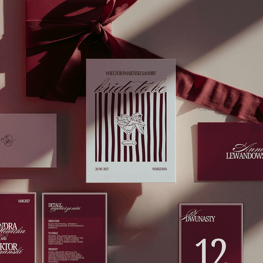 Kolekcja Old Money Burgundy