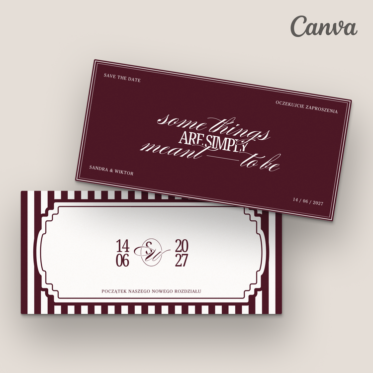 Kolekcja Old Money Burgundy