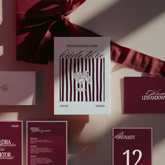 Kolekcja Old Money Burgundy