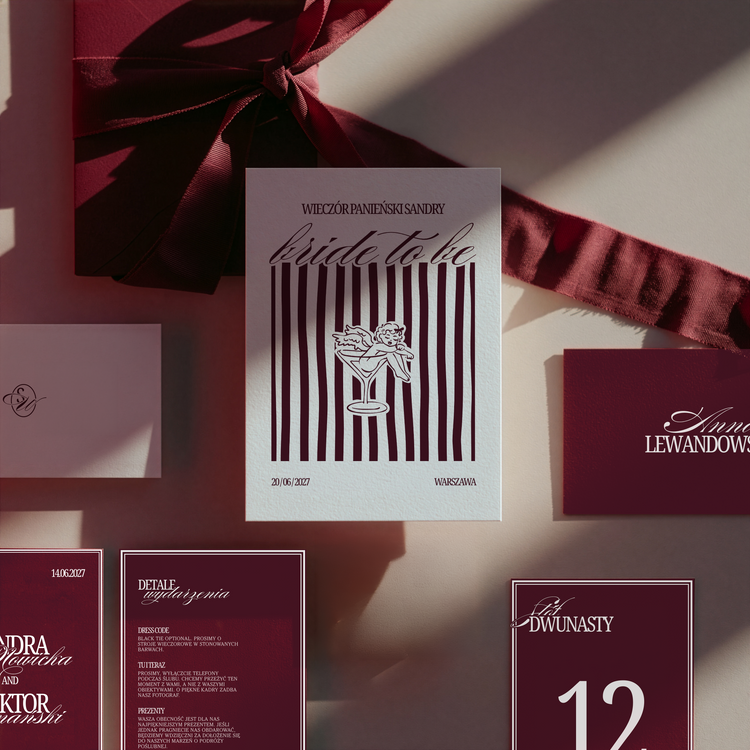 Kolekcja Old Money Burgundy
