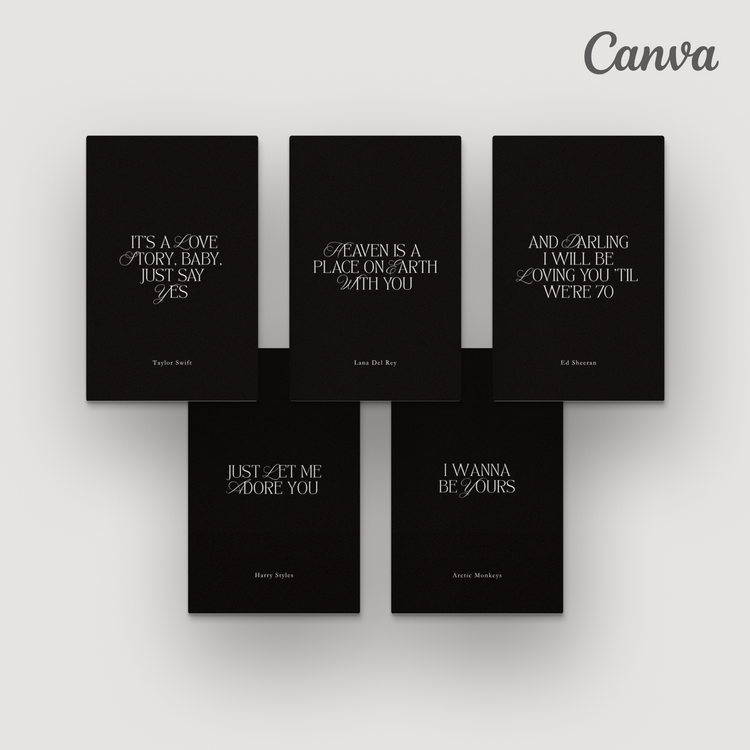 Kolekcja Minimalistic Black