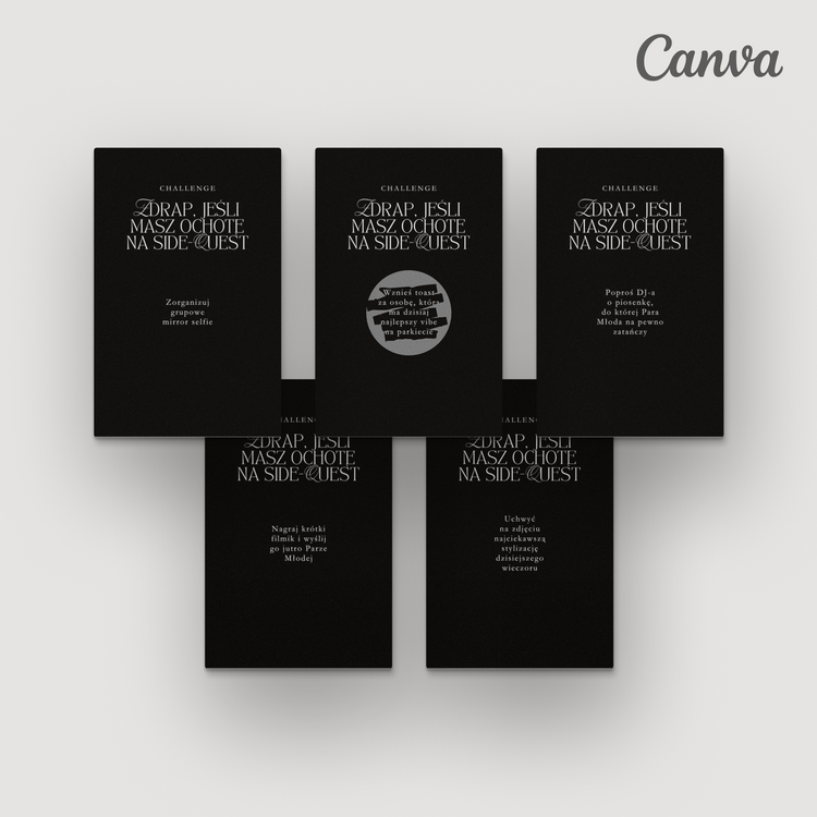 Kolekcja Minimalistic Black
